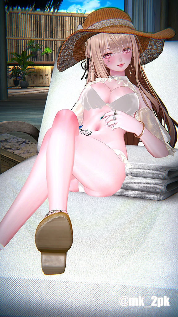 【複数対応】リゾートビキニ/ResortBikini【VRC想定】