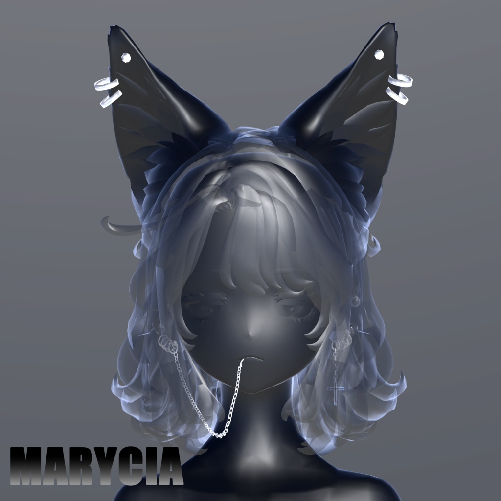 【宣伝ページ】揺れるピアスセット、マリシアちゃん対応しました！