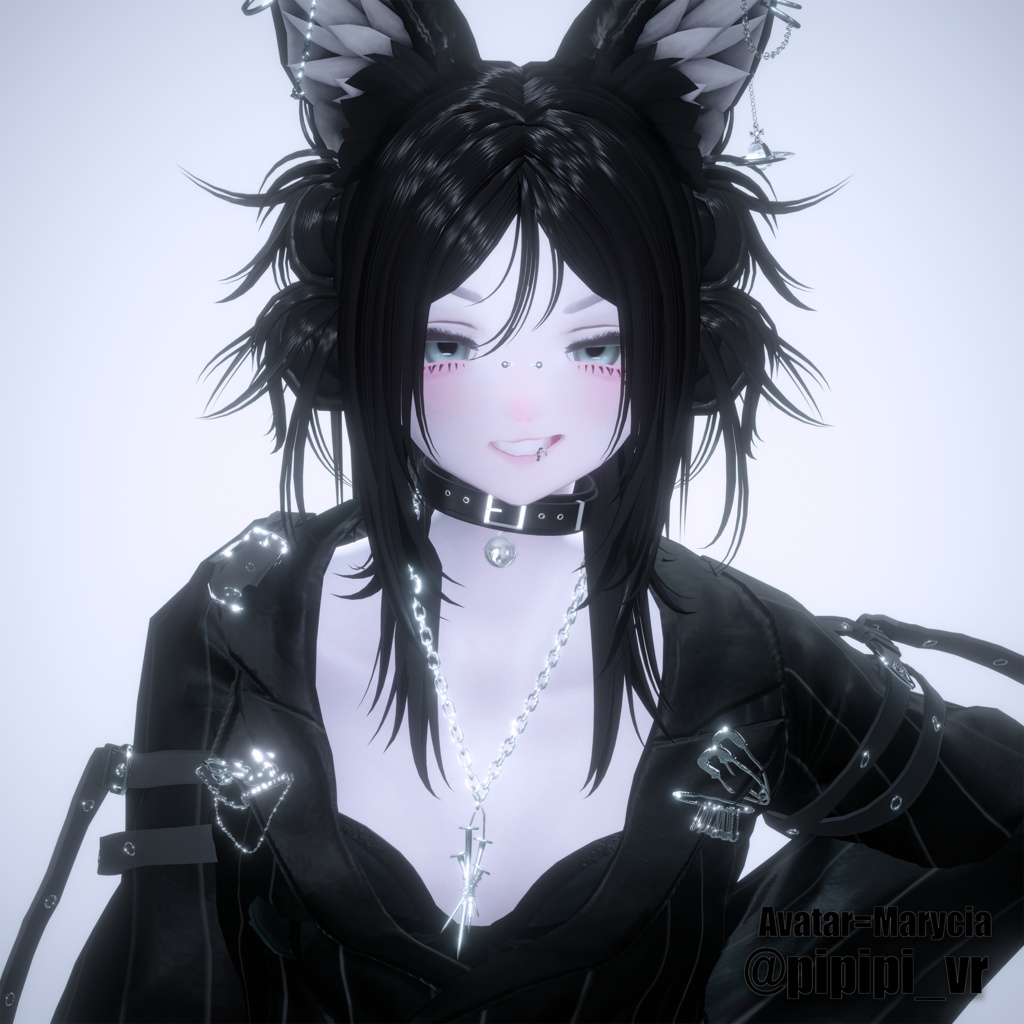 【揺れる】NailNecklece/釘ネックレス【VRC想定】