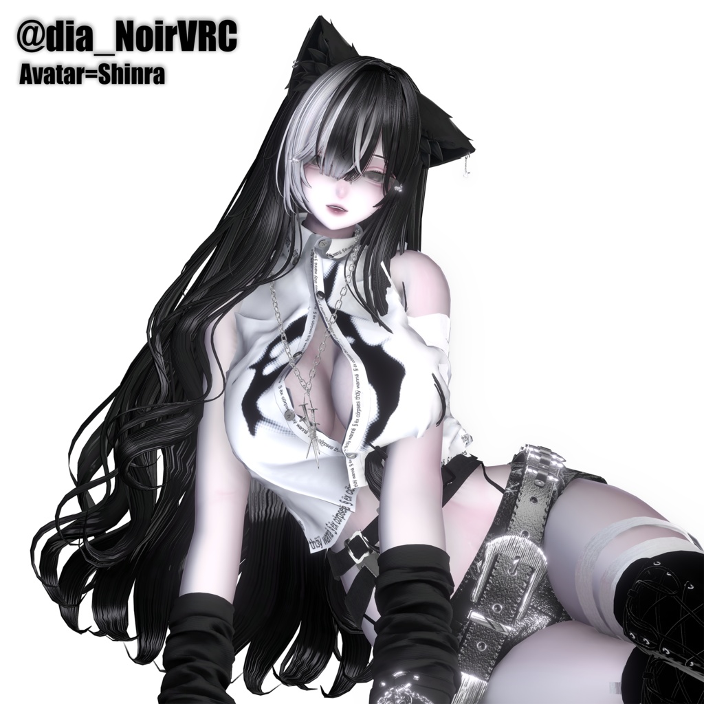 【揺れる】NailNecklece/釘ネックレス【VRC想定】