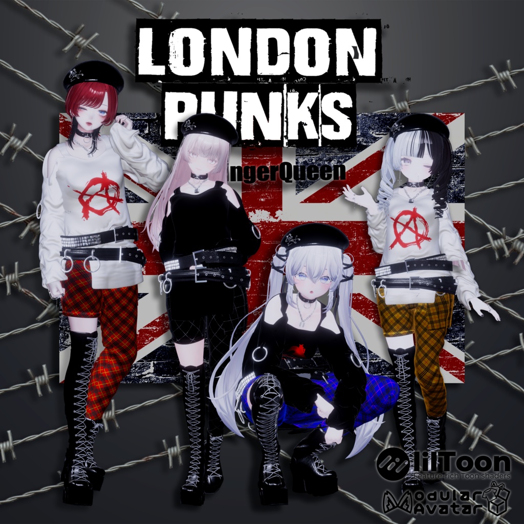 【複数対応】LondonPunks/ロンドンパンクス【MA対応】