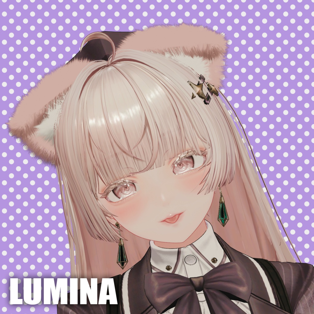 【宣伝ページ】ケモセットのルミナちゃん対応しました。