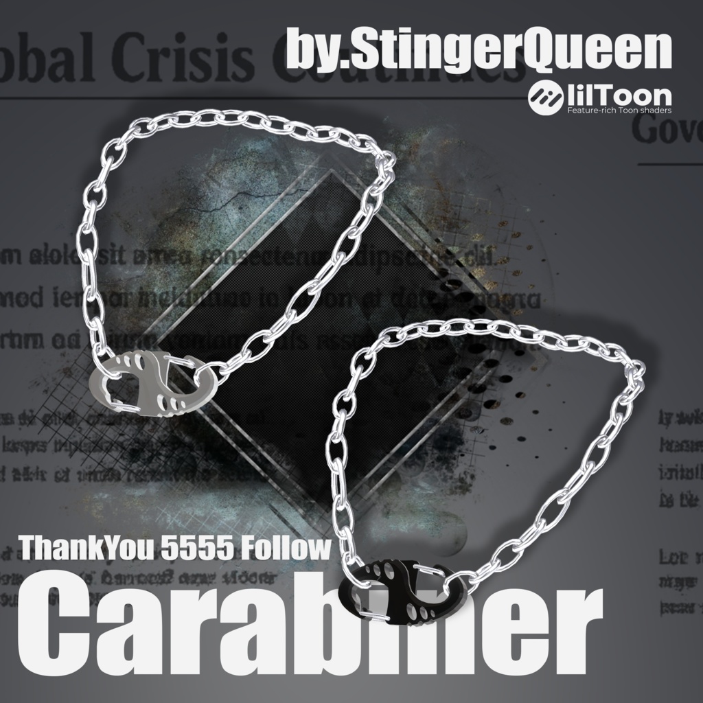 【無料】カナビラネックレス/Carabiner【5555人フォロー記念】