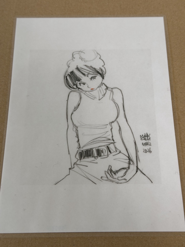 イラストラミネート加工A5