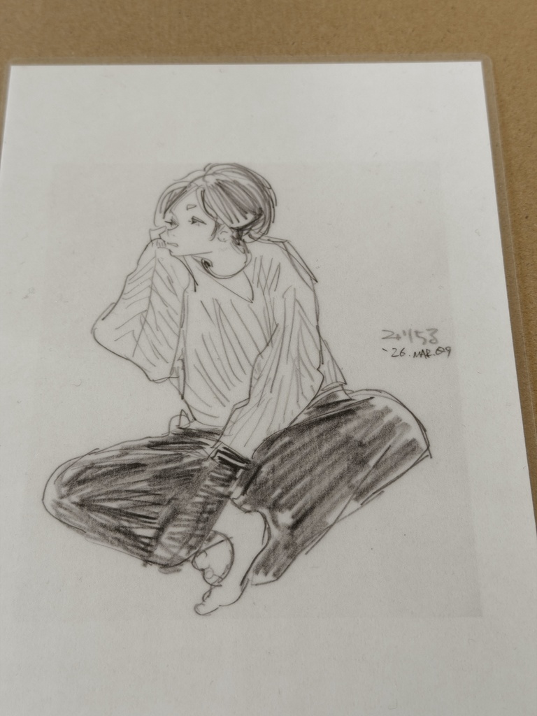 イラストラミネート加工A5