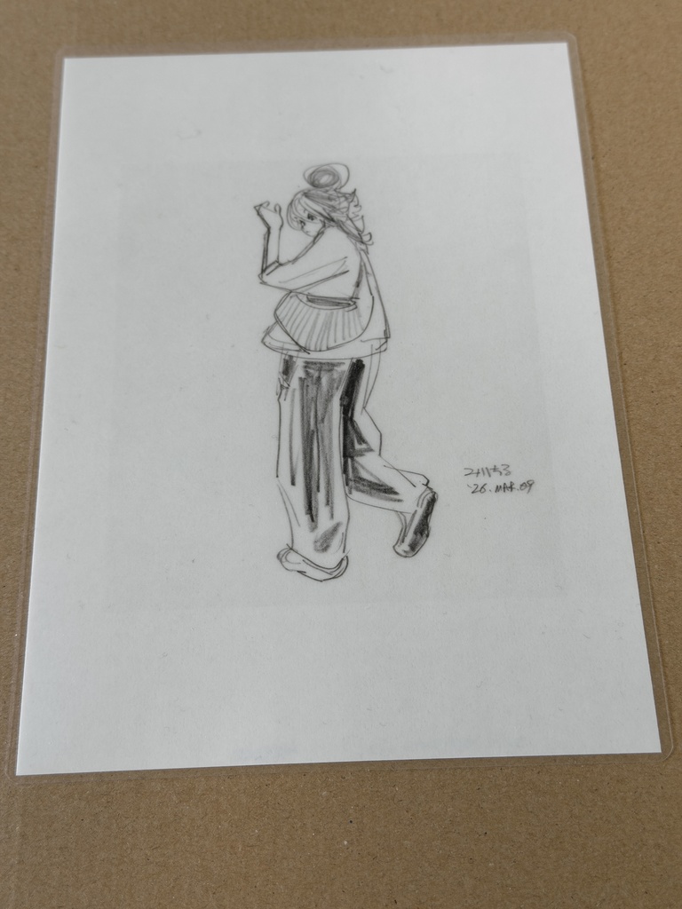 イラストラミネート加工A5