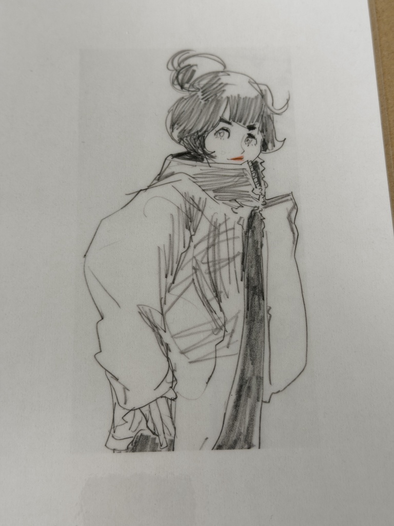 イラストラミネート加工A5