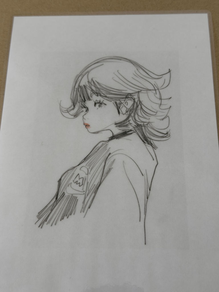 イラストラミネート加工A5