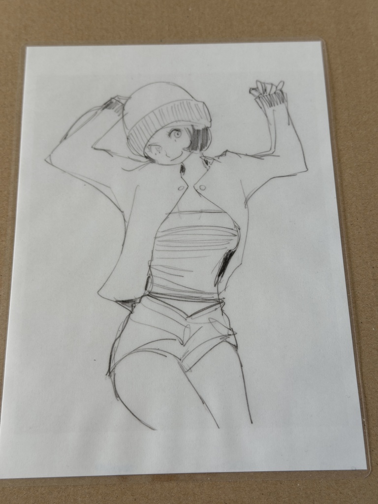 イラストラミネート加工A5