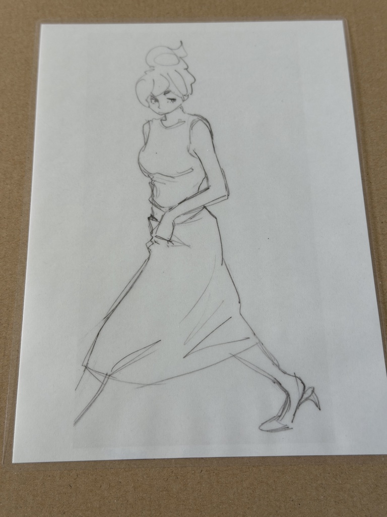 イラストラミネート加工A5