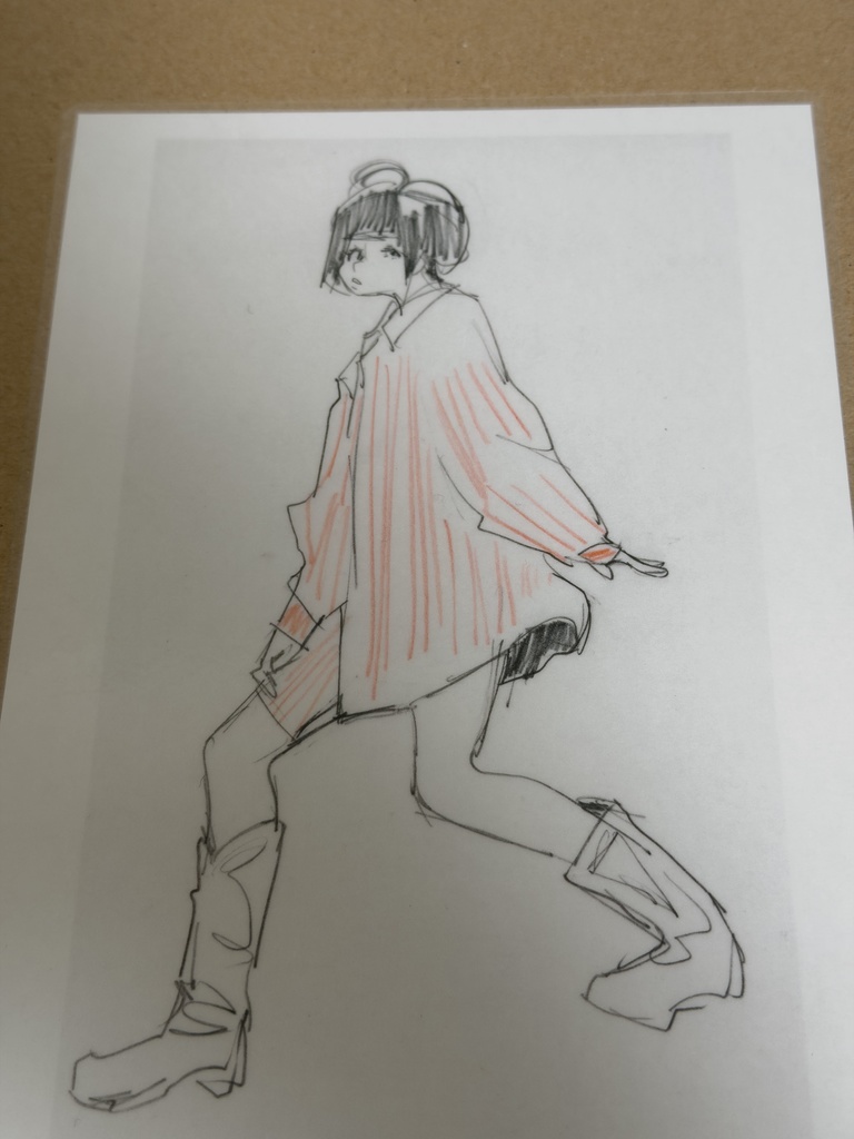 イラストラミネート加工A5