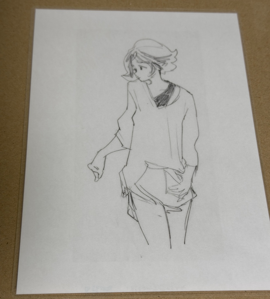 イラストラミネート加工A5