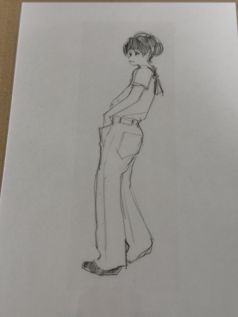 イラストラミネート加工A5