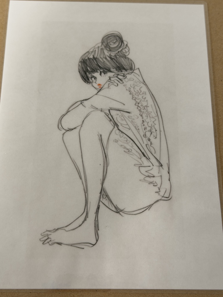 イラストラミネート加工A5