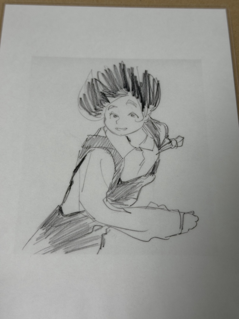 イラストラミネート加工A5