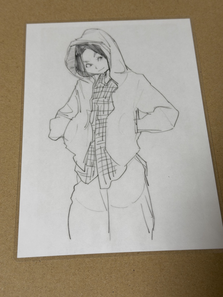 イラストラミネート加工A5