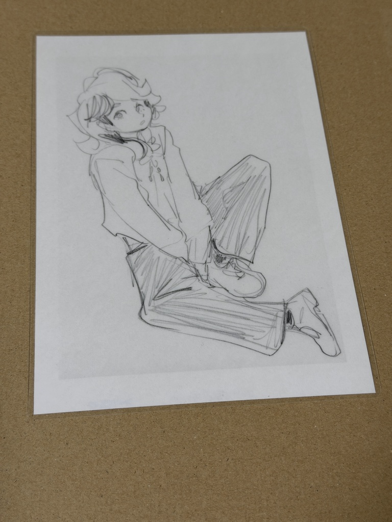 イラストラミネート加工A5