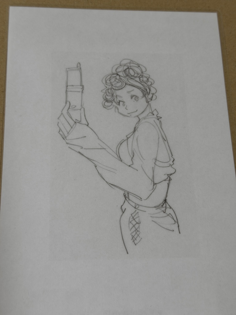 イラストラミネート加工A5