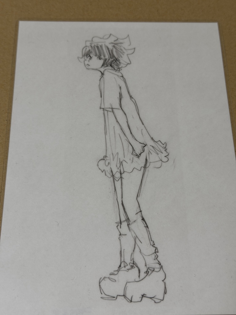 イラストラミネート加工A5