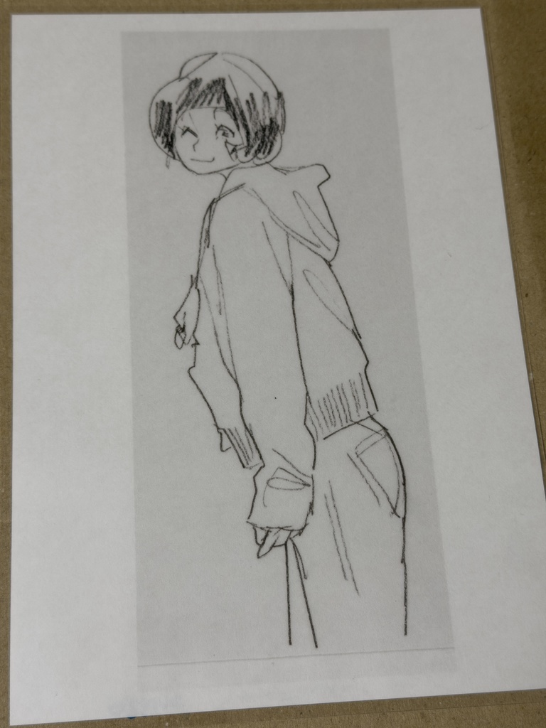 イラストラミネート加工A5