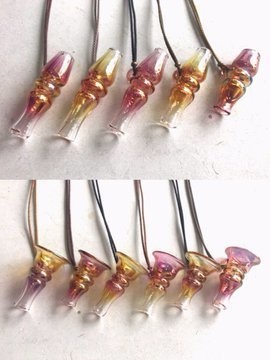 シーシャ用ガラスマウスピース【MAZE-piece01 Trumpet】