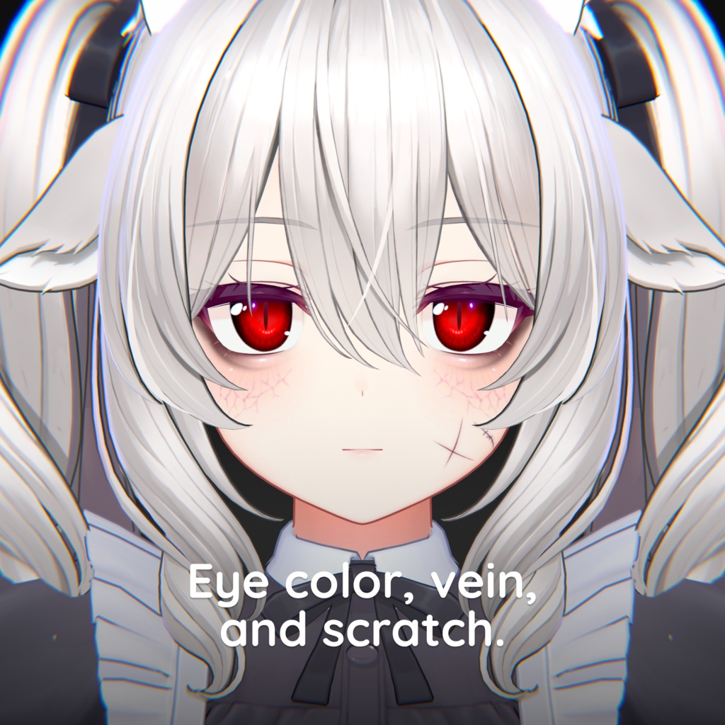 【9アバター対応】 Vampire Eye & Makeup 🦇🩸 (Ichigo Added!)