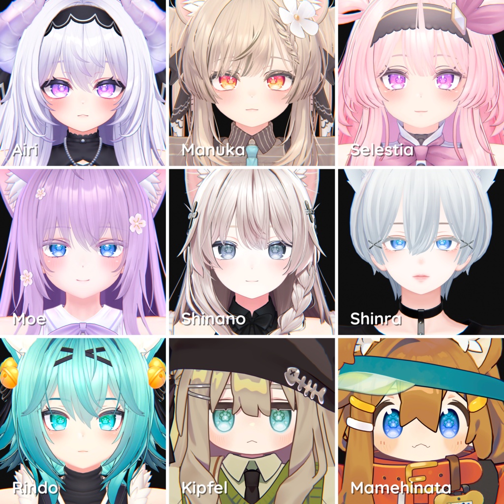 【9アバター対応】Cat Paw Eye 😺👁️