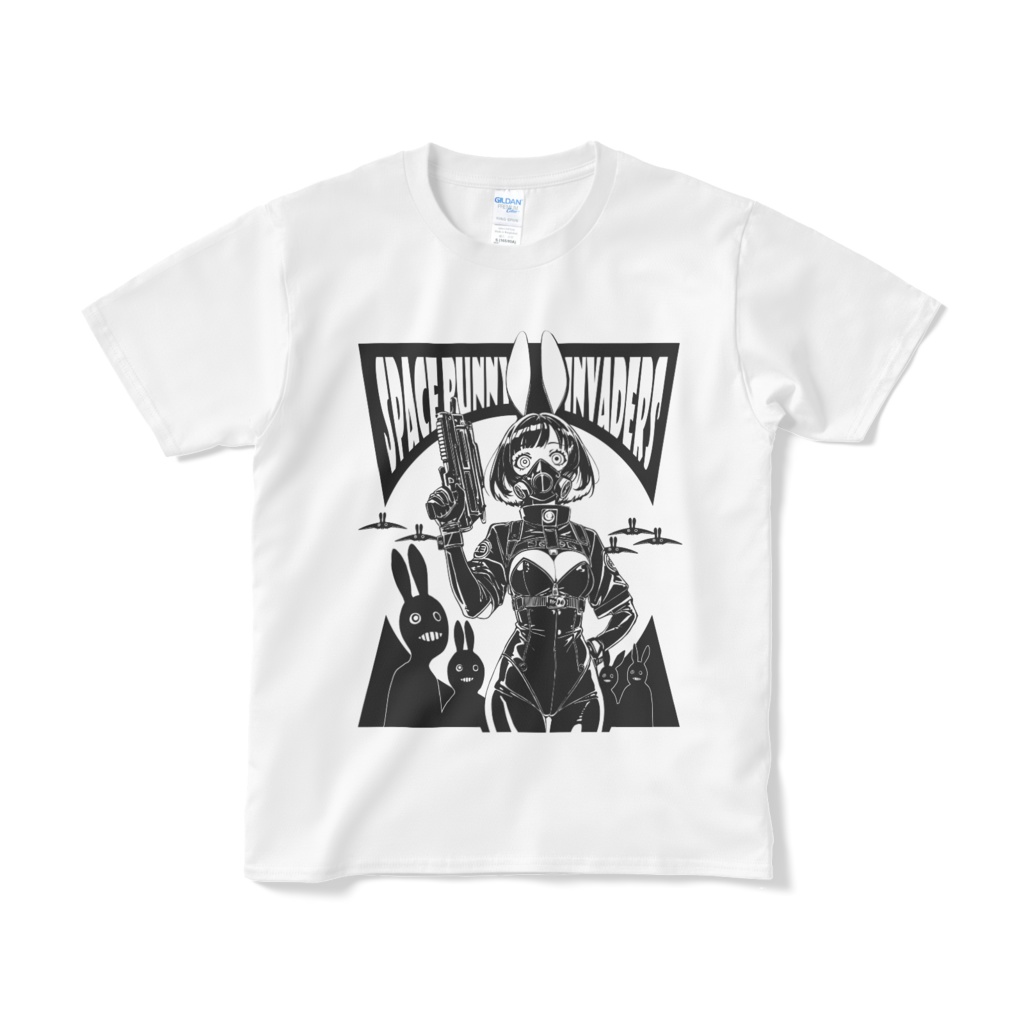 【癖盛りGIRLS】SPACE BUNNY INVADERS - Tシャツ(短納期)