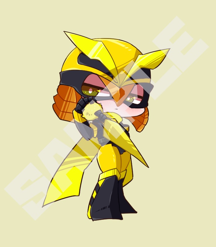 虫武士アクリルキーホルダー