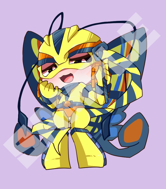 虫武士アクリルキーホルダー