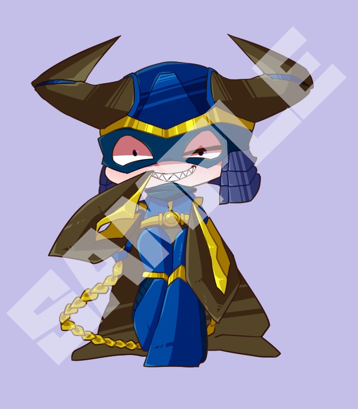 虫武士アクリルキーホルダー