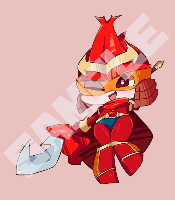 虫武士アクリルキーホルダー