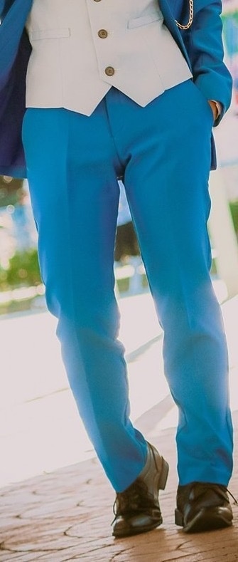 【型紙】男装用ストレートパンツ(脇、前ファスナー2種類)