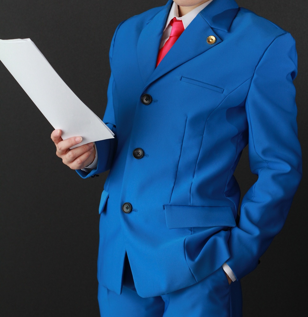 【型紙】男装用テーラージャケット(ベンツ各種、2パターン有り)