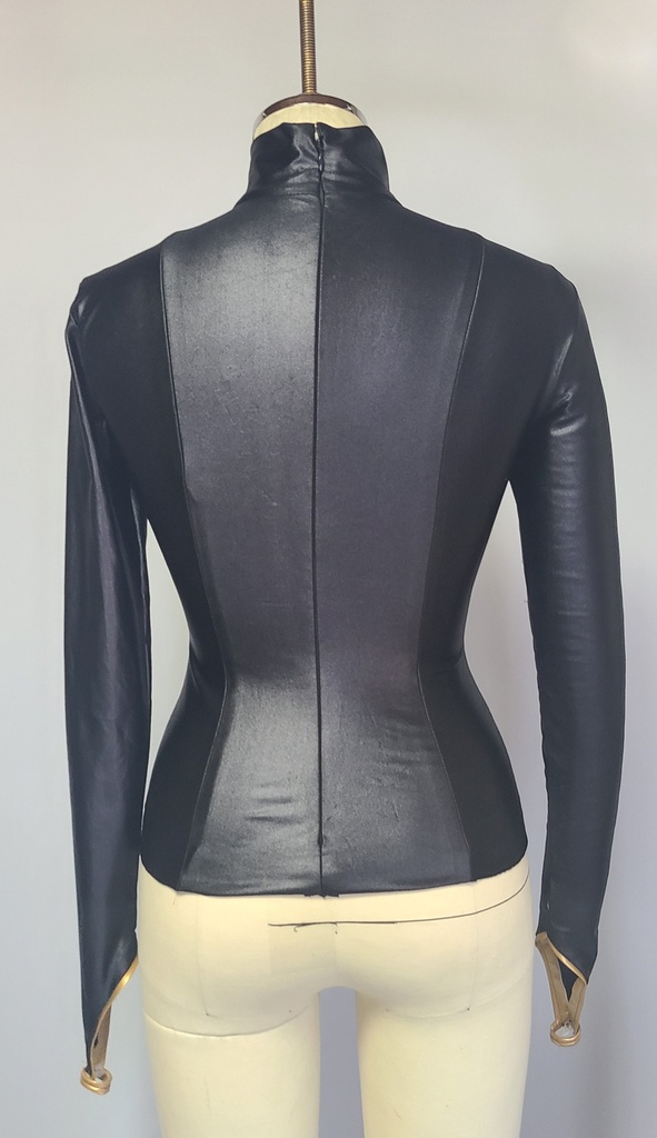 【型紙】2WAY用ハイネックインナー