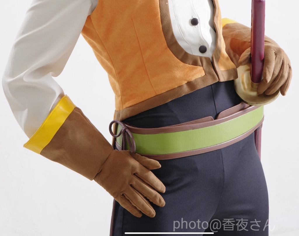 【型紙】グローブ(ゆったり太指タイプ)