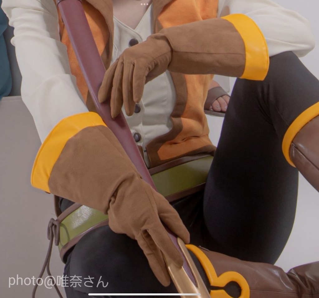 【型紙】グローブ(ゆったり太指タイプ)