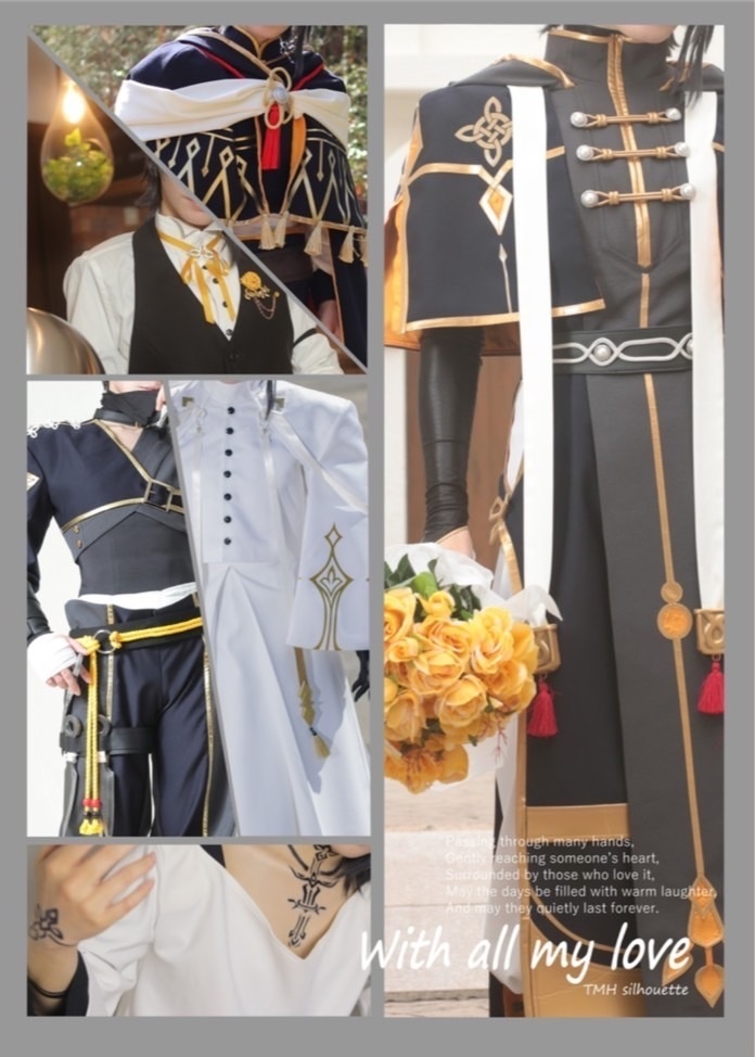 倉庫発送用【衣装解説本】With all my love(*衣装屋によるテン魔女ティレル、コスプレ+衣装解説)