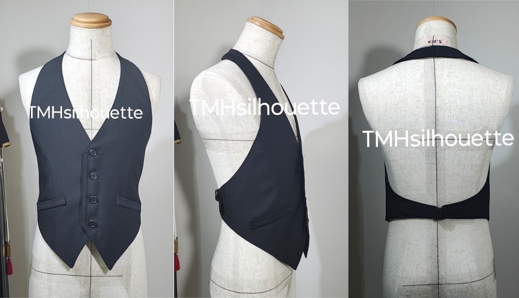 【型紙】カマーベスト