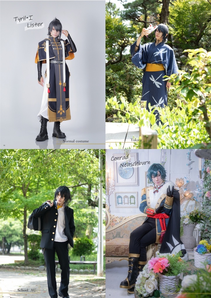 【衣装解説本】With all my loveⅡ(*衣装屋によるテン魔女各キャラコスプレ+衣装解説本)+漫画