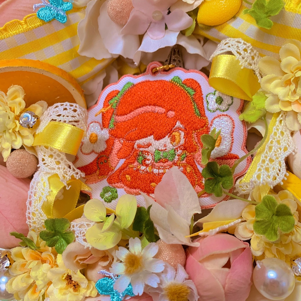 刺繍ストラップ