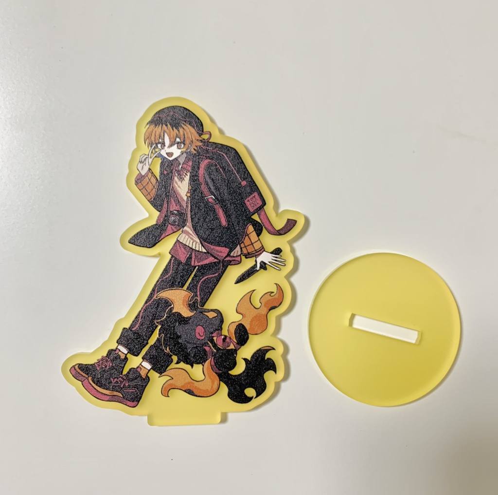 カラーアクリルスタンド