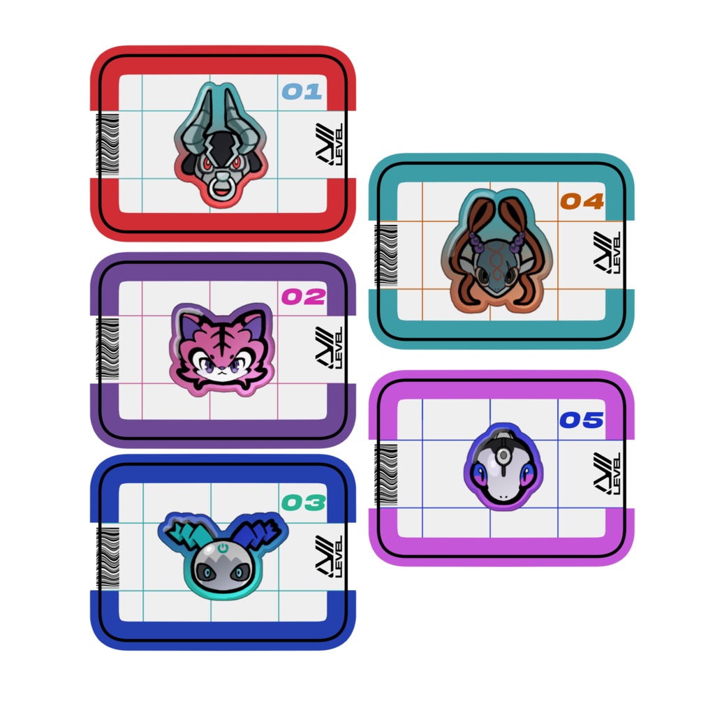 アクリルピンバッジ