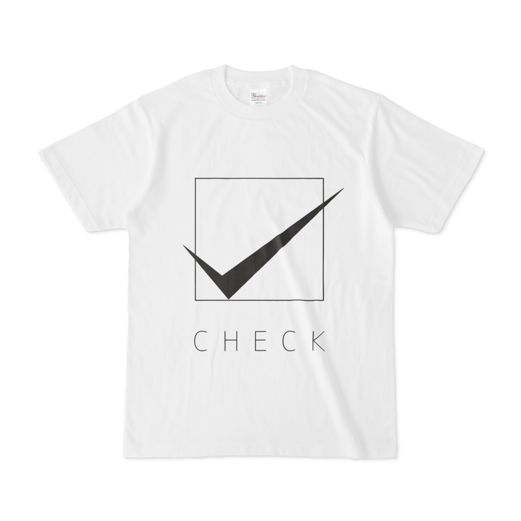 チェック柄Tシャツ