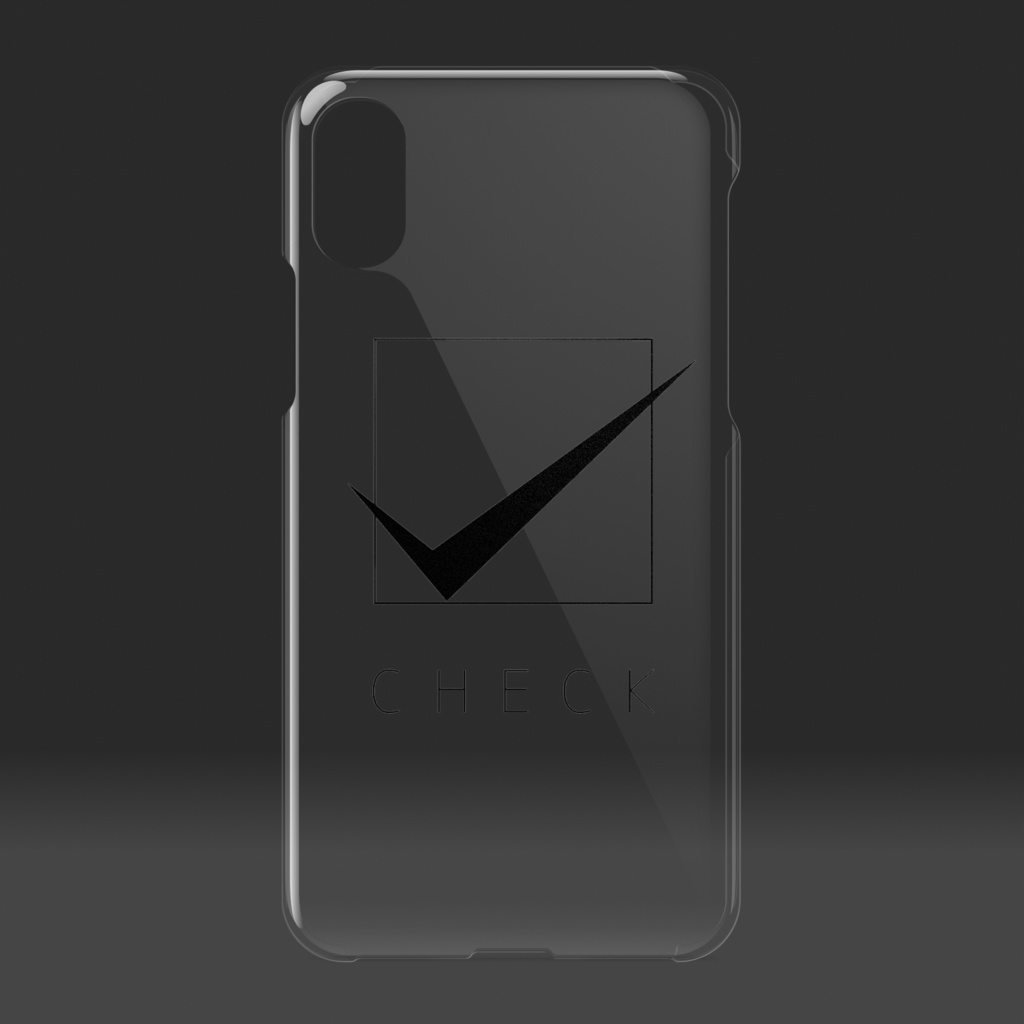チェック柄iPhoneケース