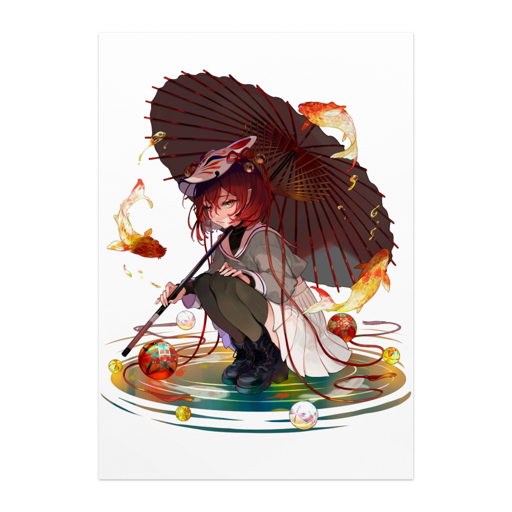 和セーラーちゃん ポスター Youcapriccio Booth