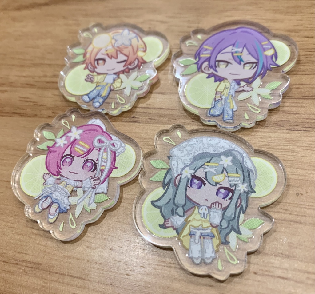 【クリフェス2026】ワンダショ アクリルステッカー