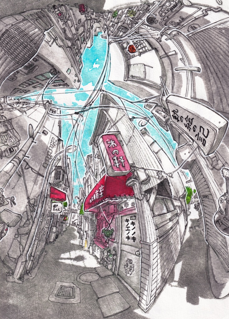 【風景画集】軌の絵の記