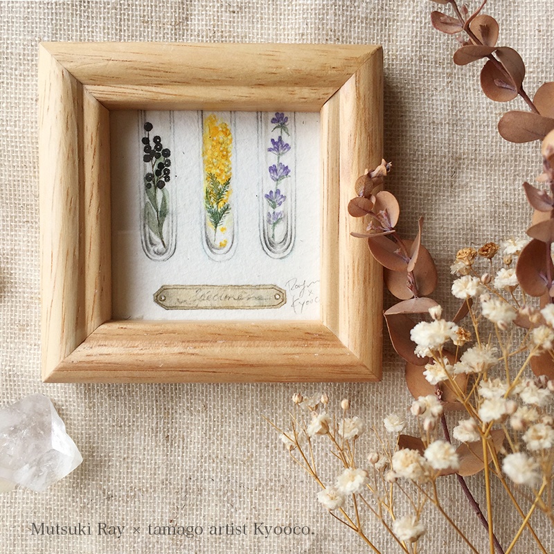 ミニ原画 -硝子標本-