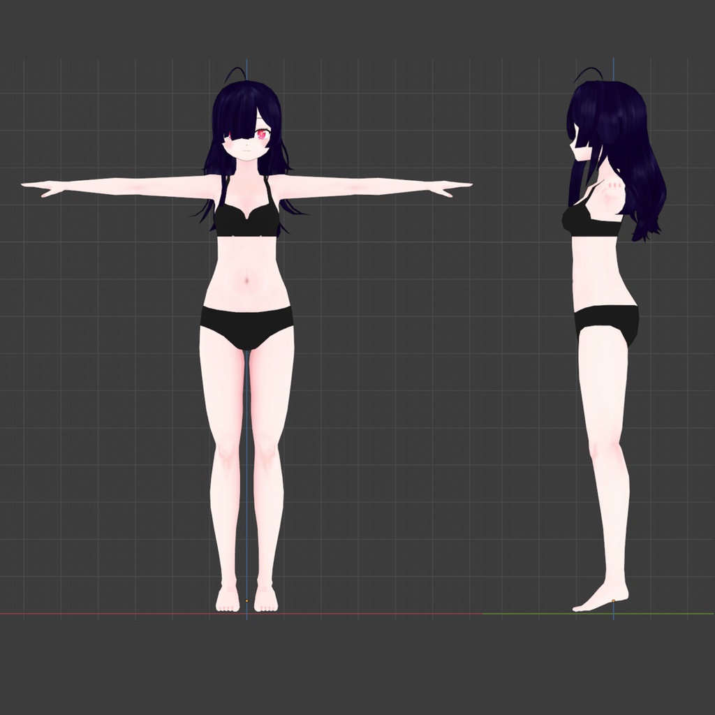 【VRChat向けアバター】Plidyna プリディナ